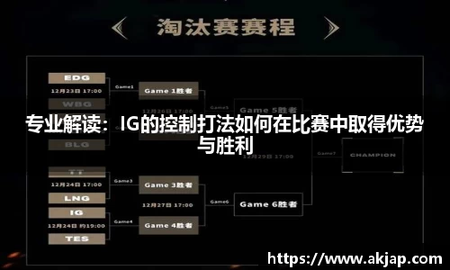 专业解读：IG的控制打法如何在比赛中取得优势与胜利